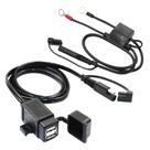 Kit USB duplo para motocicleta MOTOPOWER MP0609EA 3.1A à prova d'água Kit USB duplo para motocicleta MOTOPOWER MP0609EA 3.1A à prova d'água