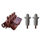 Kit Usina De Ignição E 2 Eletrodos Churrasqueira