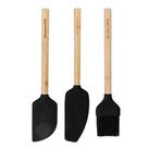 Kit Utensílios Cozinha 3 Peças Bambu Ecológico KitchenAid Kit Utensílios Cozinha 3 Peças Bambu Ecológico KitchenAid
