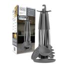 Kit utensilios cozinha black decker silicone nylon 7 peças