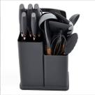 Kit Utensilios Cozinha Com 19 Peças Acompanha Suporte Luxo