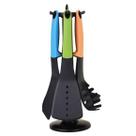 Kit Utensílios De Cozinha 7 Pçs Nylon Com Suporte - AG1059 Kit Utensílios De Cozinha 7 Pçs Nylon Com Suporte - AG1059