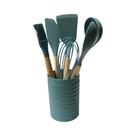 Kit Utensilios de Cozinha Com 7 Peças Com Cesto Kit Utensilios de Cozinha Com 7 Peças Com Cesto
