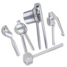 Kit Utensílios de Cozinha de Aluminio Completo Prata Weck Kit Utensílios de Cozinha de Aluminio Completo Prata Weck