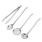 Kit Utensílios Profissionais e Pegador de Aço Inox 50cm Weck