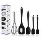 Kit Utensílios Silicone Cozinha Conjunto 5 peças Grande