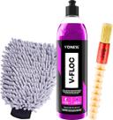 KIT V-floc 500ml Shampoo Neutro Para Lavar o Carro Moto Caminhão + Luva de Microfibra Tentaculos + Pincel KIT V-floc 500ml Shampoo Neutro Para Lavar o Carro Moto Caminhão + Luva de Microfibra Tentaculos + Pincel