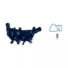 Kit Válvula Termostática BK311BS-82 Ford Fiesta Courier Ka Focus 1.0 1.6 Zetec Rocam 99/02 Carcaça Com Sensor - XS6E8A585AG - XS6E8A586AL -