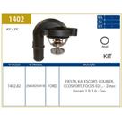 Kit válvula termostática Ford Ecosport 2003 a 2007 VALCLEI