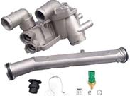 Kit valvula termostatica fox polo gol g5/g6 voyage golf completa aluminio hvr9374avd Kit valvula termostatica fox polo gol g5/g6 voyage golf completa aluminio hvr9374avd