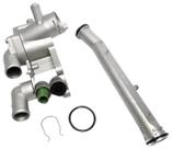 Kit valvula termostatica fox polo gol g5/g6 voyage golf completa aluminio mq1416