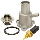 Kit Válvula Termostática + Plug Temperatura Clio Kangoo Logan Megane Scenic Symbol 1.6 16V Duster 1.6 2.0 16V