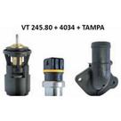 Kit Válvula termostática + Plug Temperatura Gol e Parati 1.0 Mi - MTE