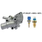 Kit Válvula termostática + Plug Temperatura Palio EL, ED e EDX 1996 e 1997 sem ar - MTE