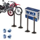 Kit Válvulas Admissão Escape Retentores Honda CB 250 Twister 16-22 Crf 250f 19~