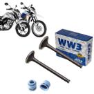 Kit Válvulas Admissão Escape Retentores Honda Cg 160 Titan Fan Bros Nxr 160 06-15