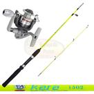 kit Vara Kara 1502 + Molinete Jimmy