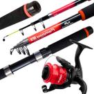 Kit Vara Telescópica JP Pampoo + 1,65m Molinete JP250