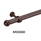 Kit Varão de ferro com 2,4m de 28 mm (reforçado) Para Cortinas Kit Varão de ferro com 2,4m de 28 mm (reforçado) Para Cortinas