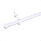 Kit Varão Simples para Cortina de 4 Metros 19mm Com Suporte Facil de Instalar