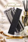 Kit Varetas Fibra de Algodão Premium para aromatizadores 25cm-4mm
