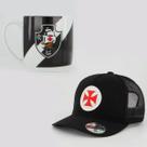 Kit Vasco Caneca Porcelana e Boné Tucker
