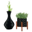 Kit Vasinhos Conjunto2 Vasos Decorativo Delicado Cachepot