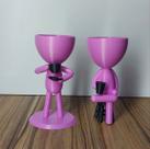 Kit Vasinhos Decorativo Robert Plant Bob Para Suculentas