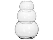 Kit Vaso Aquário Redondo Gigante, Grande E Médio 3pç Mistral