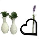 Kit Vaso Coração e Jarro Provençal Decoração Ambientes e Casa