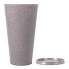 Kit Vaso e Prato Cônico Aldora Pedra 45 Terrano