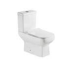 Kit Vaso Sanitario C/ Caixa Acoplada Londres Branco + Assento Soft Closse + Acessorios P/ Instalação 3/6 Lts - Levo