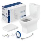 Kit Vaso Sanitário com Caixa Acoplada Branco Duplo Acionamento 3/6l Boss Incepa