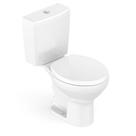 Kit Vaso Sanitário com Caixa Acoplada e Assento Soft Close Azaléa Celite