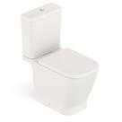 Kit Vaso Sanitário com Caixa Acoplada e Assento Soft Close Gap Roca Bege/Fosco