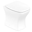 Kit Vaso Sanitário Convencional Assento PP Softclose e Itens de instalação Vip Branco Celite