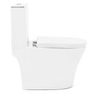 Kit Vaso Sanitário Monobloco e Acessórios Modaza Puri 272, 3 a 6 Litros, Branco