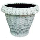 Kit Vaso Sintético N 98 + Prato coletor - 32(abertura) x 30(altura) x 21 (base)