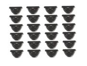 Kit Vasos Plantas 24 Peças Vaso Meia Lua Enfeite Jardim Casa