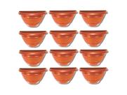 Kit Vasos Plantas Cerâmico 12 Pcs Enfeite Decorativo Vaso