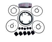 Kit Vedação Parafuso Interruptor Fogão Cooktop Fischer 5q Tc