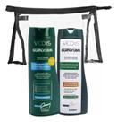 Kit vedis shampoo + cond force guanxuma normal 350ml + necessaire