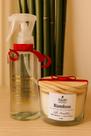 Kit Vela Aromatica 100g e Home Spray 200ml Bamboo