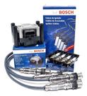Kit Vela Cabo Bobina Ignição Gol G4 G5 Fox Voyage 1.0 1.6 8v SP30 F00099C125