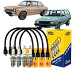 Kit Vela + Cabo Ignição 1.4 1.8 Chevette Marajó