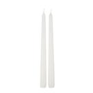 Kit Vela Castiçal Branca 25cm - A/CASA