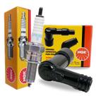Kit Vela de Ignição E Cachimbo Cg 125 Fan Cg 125 Titan Ngk Kit Vela de Ignição E Cachimbo Cg 125 Fan Cg 125 Titan Ngk