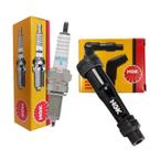 Kit Vela de Ignição E Cachimbo Fazer 150 Crosser 150 Fz15 150 Ngk