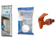 Kit Vela Filtro Barro Ação Esterilizante + Boia + Torneira
