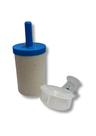 Kit Vela Filtro Barro com prata + Boia Anti-Transbordante